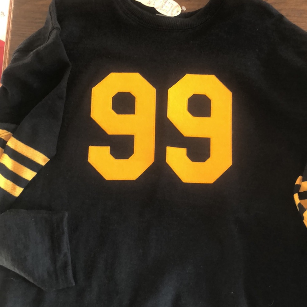 Mens Vintage wool football jersey